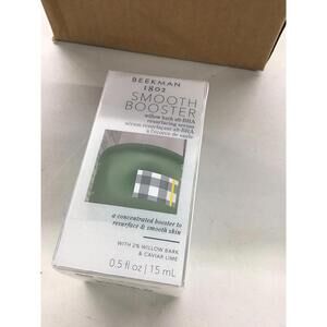 Beekman 1802 smooth booster, new from hsn, willow bark and caviar lime
